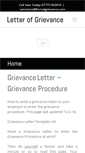 Mobile Screenshot of letterofgrievance.com